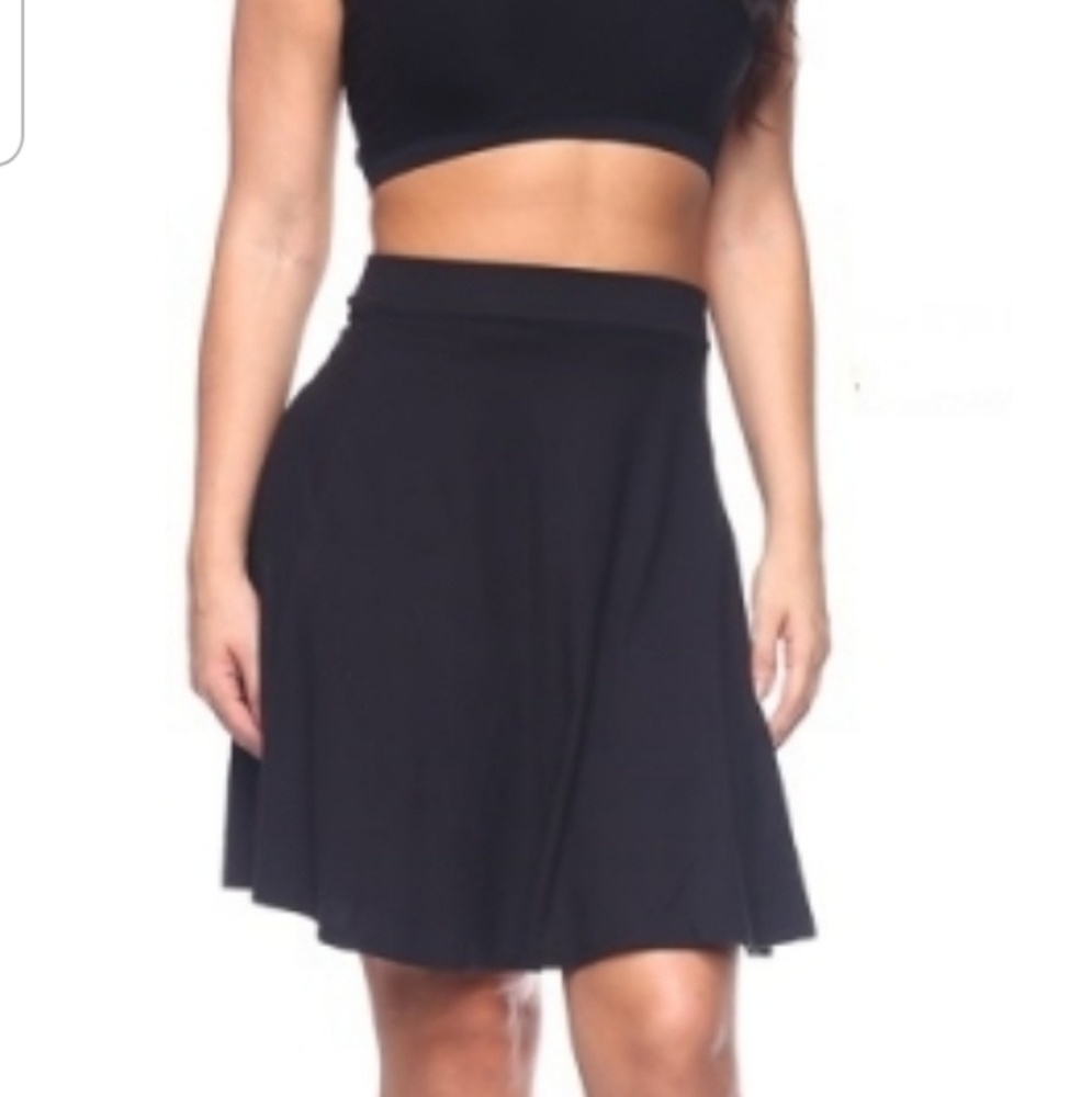 Plus size Skater skirt